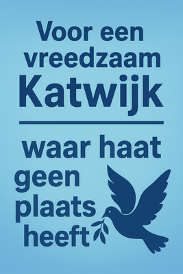 Logo petitie vreedzaam katwijk